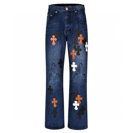 2025年8月4日入荷新作Chrome heartsジーパン...