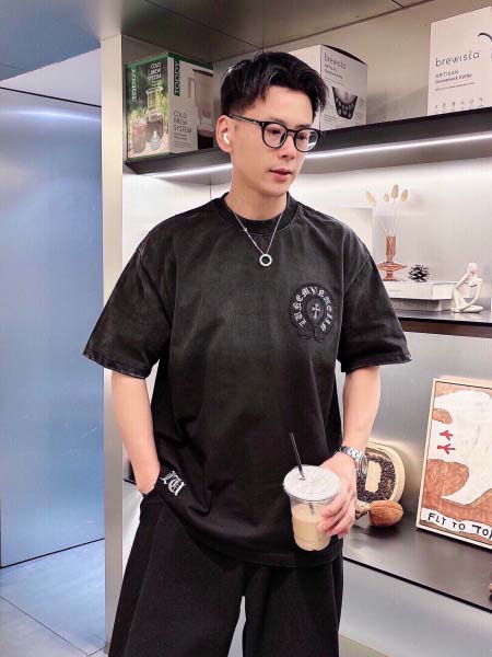 2025年8月4日入荷新作Chrome hearts半袖 t...