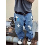 2025年8月4日入荷新作Chrome heartsジーパン人気商品/DW工場