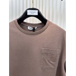 2025年8月6日入荷新作 MIU MIU半袖 tシャツ原版復刻人気で【极品】/正規品と同じサイズ/DW工場S-XL