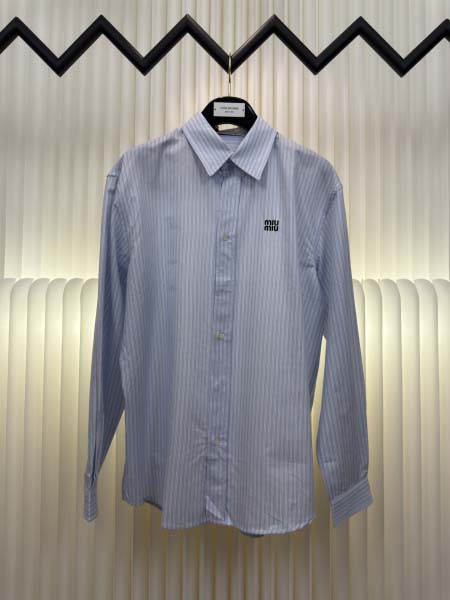 2025年8月6日入荷新作 MIU MIUシャツ原版復刻人気...