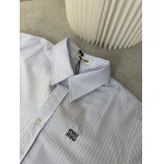 2025年8月6日入荷新作 MIU MIUシャツ原版復刻人気で【极品】/正規品と同じサイズ/DW工場S-L