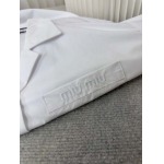 2025年8月6日入荷新作 MIU MIUシャツ原版復刻人気で【极品】/正規品と同じサイズ/DW工場XS-L