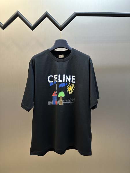 2025年8月6日入荷新作Celine半袖 tシャツ原版復刻...