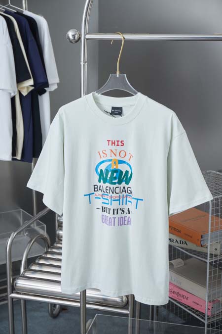 2025年8月8日入荷新作BALENCIAGA半袖 tシャツ...