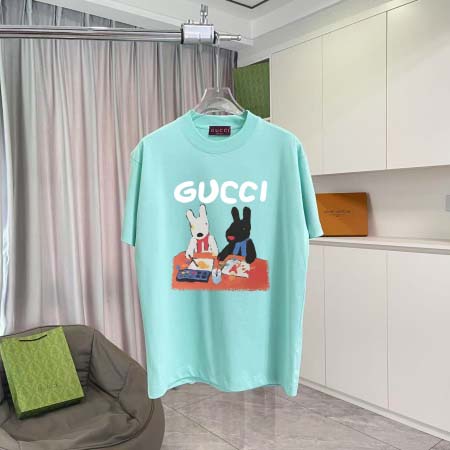 2025年8月8日入荷新作GUCCI半袖 tシャツ高品質人気...