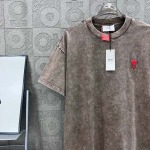 2025年8月8日入荷新作Ami半袖 tシャツ高品質人気商品/DW工場XS-L