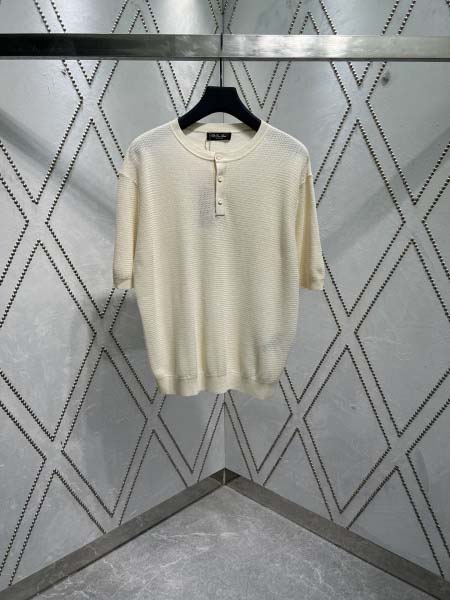 2025年8月12日入荷新作Loropianaニットの半袖人...