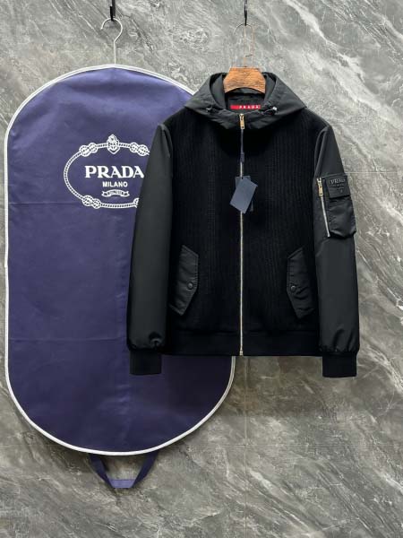 2025年8月20日入荷新作Prada秋冬ジャケット 高级品超厳選★入手困難/誕生日プレゼント/MF工場