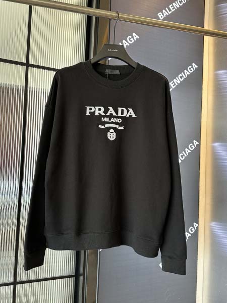 2025年8月28日秋冬入荷新作Pradaスウェット高品質安...