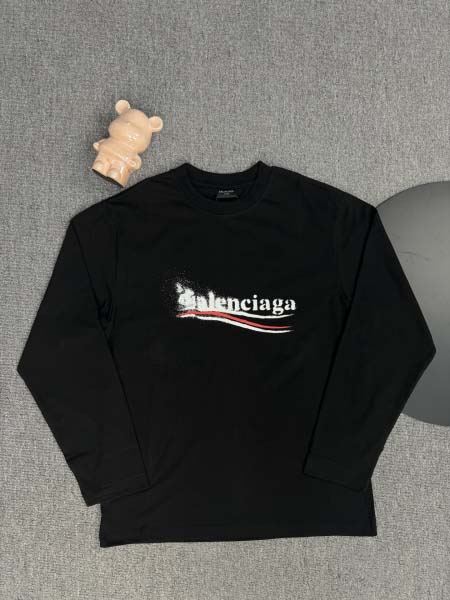 2025年8月28日秋冬入荷新作BALENCIAGA長袖Tシ...