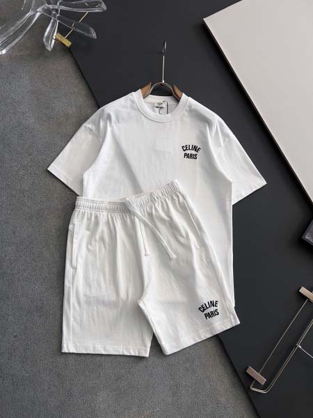 2025年8月29日入荷 新作Celine半袖 上下高級なプ...