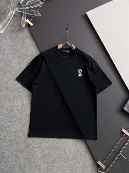 2025年9月1日入荷 新作Louis Vuitton半袖 tシャツ高級なプレゼント/誕生日プレゼント/高品質/メンツ/記念品/ wenzhou工場