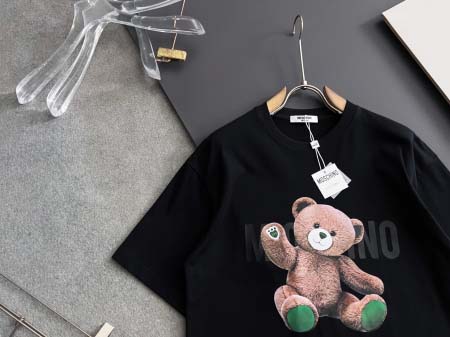 2025年9月1日入荷 新作Moschino半袖 tシャツ高級なプレゼント/誕生日プレゼント/高品質/メンツ/記念品/ wenzhou工場