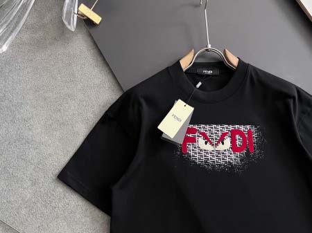 2025年9月2日入荷 新作Fendi半袖 tシャツ高級なプレゼント/誕生日プレゼント/高品質/メンツ/記念品/ wenzhou工場