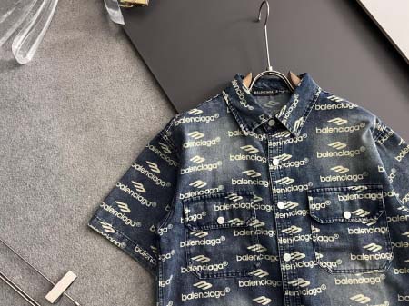 2025年9月2日入荷 新作Balenciagaシャツ高級なプレゼント/誕生日プレゼント/高品質/メンツ/記念品/ wenzhou工場