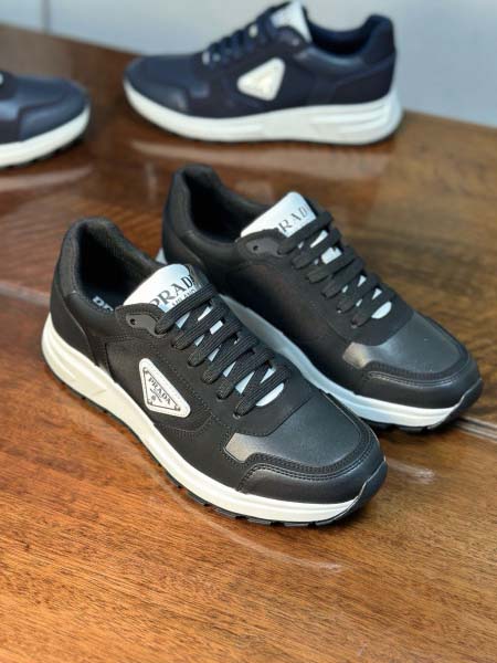 2025年9月17日入荷新品Pradaカジュアルシューズ/スニーカー｜メンズ靴人気本革製ギフト/誕生日/XG工場