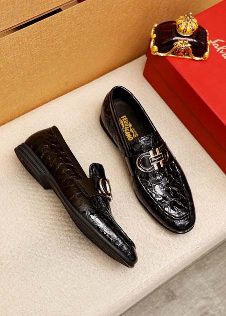 2025年9月19日入荷新品Ferragamoカジュアルシューズ/スニーカー｜メンズ靴人気本革製ギフト/誕生日/XG工場