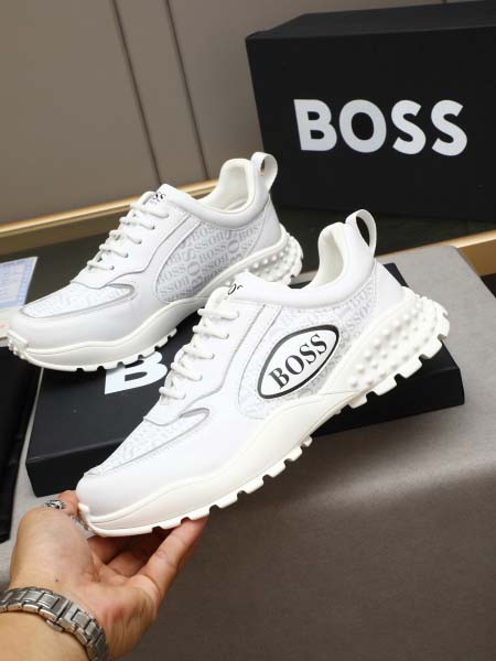 2025年9月19日入荷新品BOSSカジュアルシューズ/スニーカー｜メンズ靴人気本革製ギフト/誕生日/XG工場