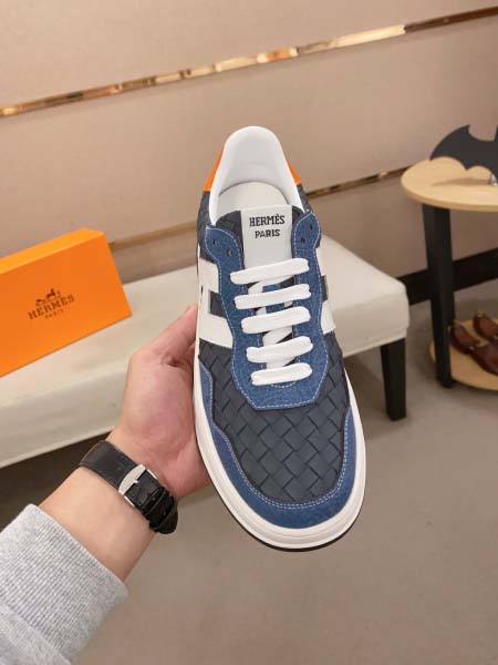 2025年9月19日入荷新品HERMESカジュアルシューズ/スニーカー｜メンズ靴人気本革製ギフト/誕生日/XG工場