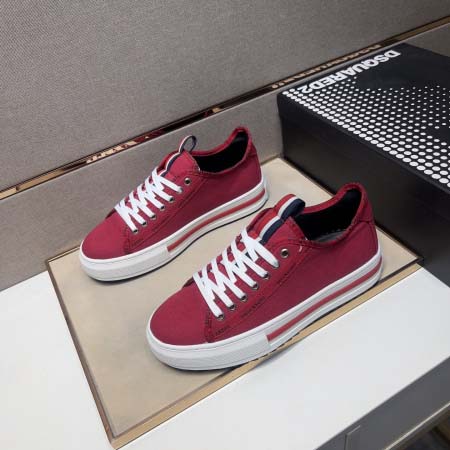 2025年9月19日入荷新品Dsquared2カジュアルシューズ/スニーカー｜メンズ靴人気本革製ギフト/誕生日/XG工場