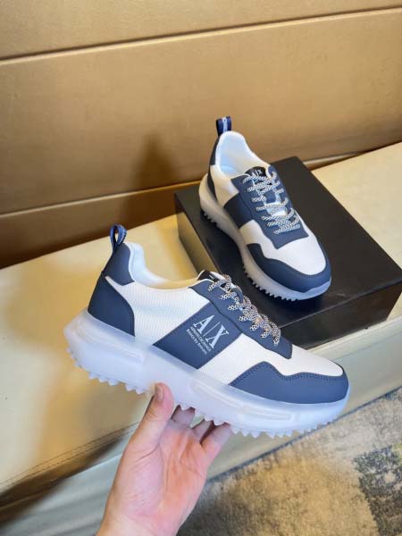 2025年9月20日入荷新品Armaniカジュアルシューズ/スニーカー｜メンズ靴人気本革製ギフト/誕生日/TL工場