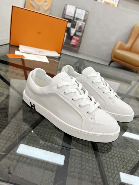 2025年9月23日入荷新品Hermesカジュアルシューズ/スニーカー｜メンズ靴人気本革製ギフト/誕生日/TL工場