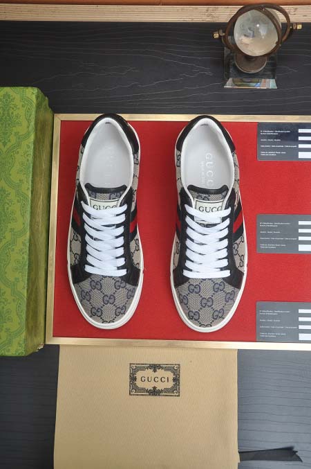 2025年9月23日入荷新品GUCCIカジュアルシューズ/スニーカー｜メンズ靴人気本革製ギフト/誕生日/TL工場