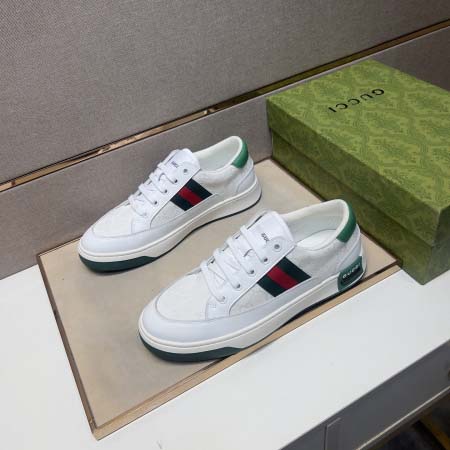 2025年9月23日入荷新品Gucciカジュアルシューズ/スニーカー｜メンズ靴人気本革製ギフト/誕生日/TL工場