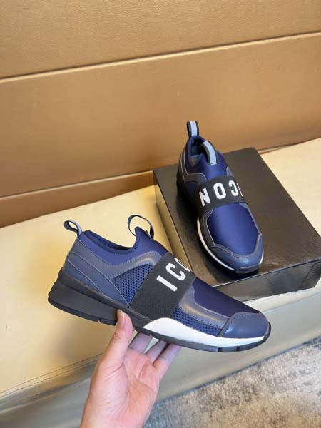 2025年9月23日入荷新品Dsquared2  カジュアルシューズ/スニーカー｜メンズ靴人気本革製ギフト/誕生日/TL工場