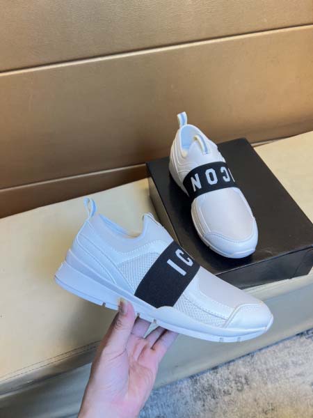 2025年9月23日入荷新品Dsquared2  カジュアルシューズ/スニーカー｜メンズ靴人気本革製ギフト/誕生日/TL工場