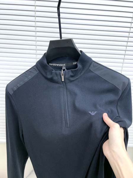 2025年9月23日入荷秋冬新作Armani 長袖ポロウォームシャツ  秋物 冬物高品質人気商品/LM工場