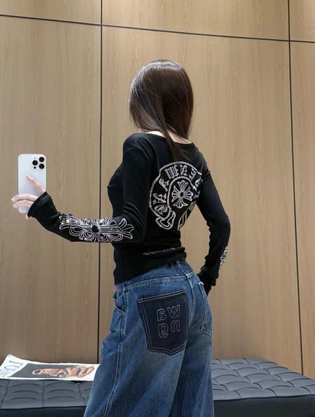 2025年9月26日入荷秋冬新作Chrome hearts長袖 T シャツファッション/誕生日プレゼント/贈り物 can工場