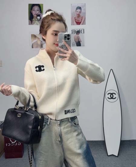 2025年9月26日入荷秋冬新作Celine ニットカーディガン  ファッション/誕生日プレゼント/贈り物 can工場