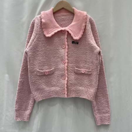 2025年9月26日入荷秋冬新作 miumiuニットのセーターファッション/誕生日プレゼント/贈り物 can工場