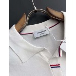 2025年9月1日入荷 新作Thom Browneニットの半袖高級なプレゼント/誕生日プレゼント/高品質/メンツ/記念品/ wenzhou工場
