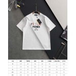 2025年9月2日入荷 新作Fendi半袖 tシャツ高級なプレゼント/誕生日プレゼント/高品質/メンツ/記念品/ wenzhou工場