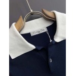 2025年9月2日入荷 新作Diorニットの半袖高級なプレゼント/誕生日プレゼント/高品質/メンツ/記念品/ wenzhou工場