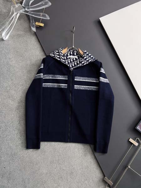 2025年9月2日入荷 新作Diorウールのカーディガン高級...