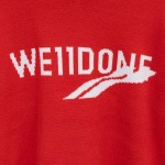 2025年9月9日入荷新作WE11DONEセーター高品質人気商品/誕生日プレゼント/FF工場