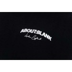 2025年9月11日入荷秋冬新作aboutblank半袖 tシャツ高品質人気商品/誕生日プレゼント/FF工場