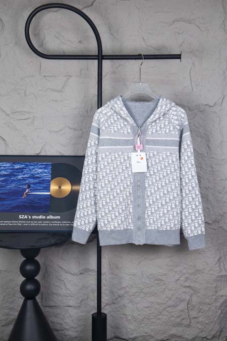 2025年9月15日入荷秋冬新作DIORカーディガンのコート...