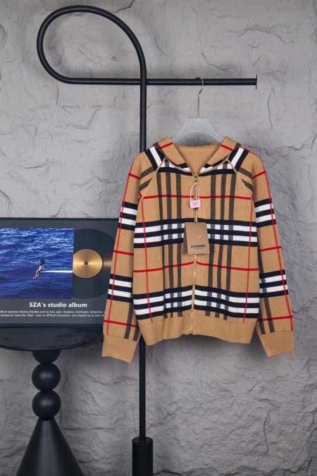 2025年9月15日入荷秋冬新作Burberryカーディガン...
