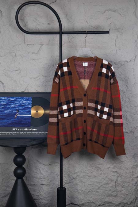 2025年9月15日入荷秋冬新作Burberryカーディガン...