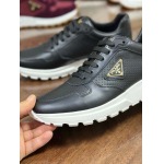 2025年9月17日入荷新品Pradaカジュアルシューズ/スニーカー｜メンズ靴人気本革製ギフト/誕生日/XG工場