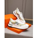 2025年9月19日入荷新品Hermesカジュアルシューズ/スニーカー｜メンズ靴人気本革製ギフト/誕生日/XG工場