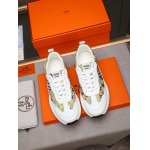 2025年9月19日入荷新品Hermesカジュアルシューズ/スニーカー｜メンズ靴人気本革製ギフト/誕生日/XG工場