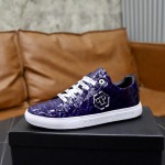 2025年9月22日入荷新品PHILIP PLEINカジュアルシューズ/スニーカー｜メンズ靴人気本革製ギフト/誕生日/TL工場