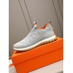 2025年9月23日入荷新品Hermesカジュアルシューズ/スニーカー｜メンズ靴人気本革製ギフト/誕生日/TL工場