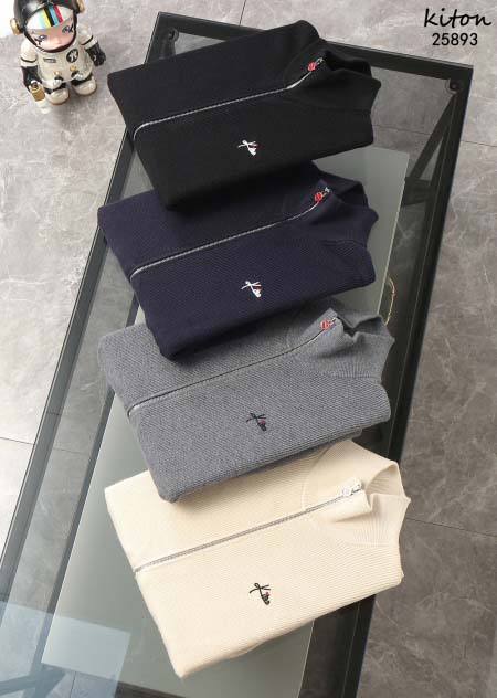 2025年9月23日入荷秋冬新作Kiton ニット/セーター...